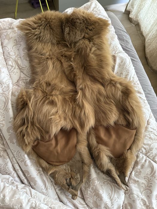 Елек от естествена лисица