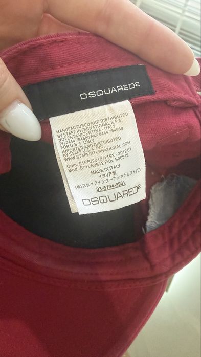 Унисекс шапка dsquared