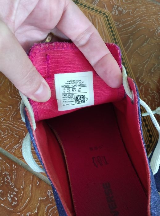 3 perechi Teniși converse 37 37.5