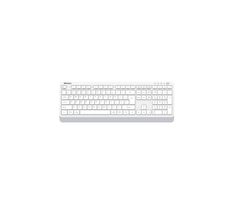 ! Беспроводная клавиатура Meetion BTK530 White