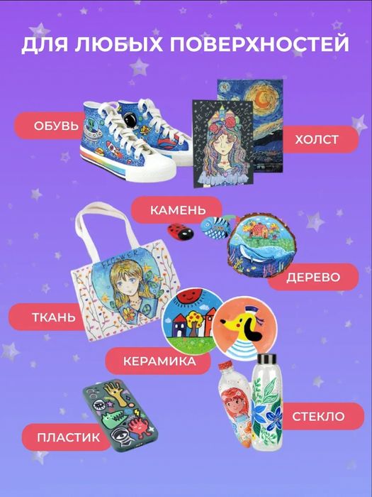 Акриловые маркеры