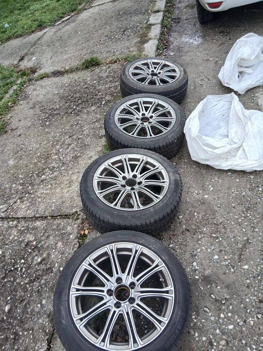 Jante Mercedes cu cauciucuri de iarna