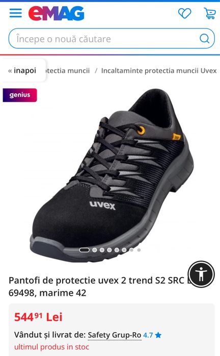 Vand pantofi/bocanci cu protectie NOI !!!
