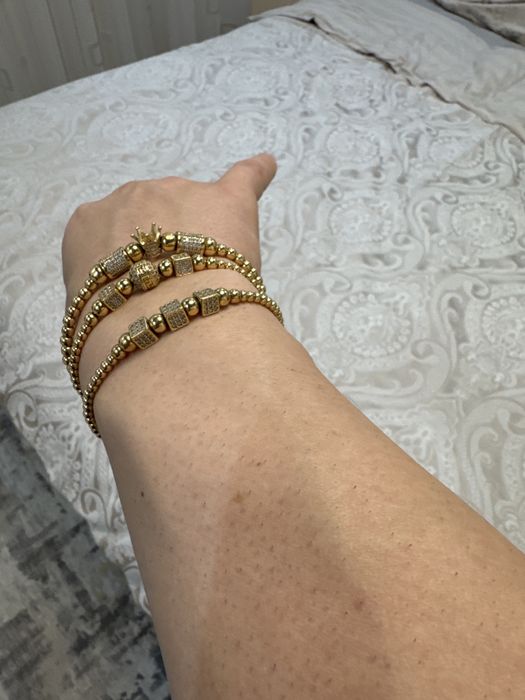 Bratari de aur de vanzare 14 k pret 410 lei  gramul