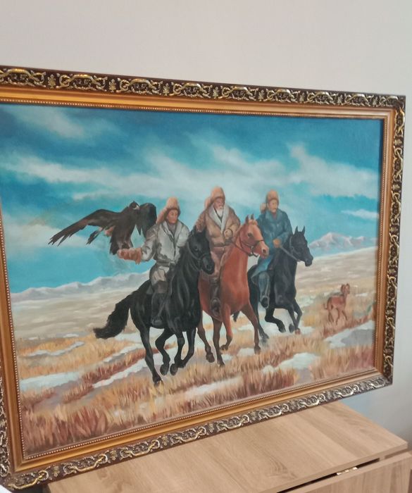 Картина ,, Всадники,, продам
