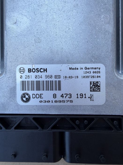 Calculator motor / Ecu motor BMW X5 F15, X6 F16 4.0D 313 cp : 8473191 / 0281034960