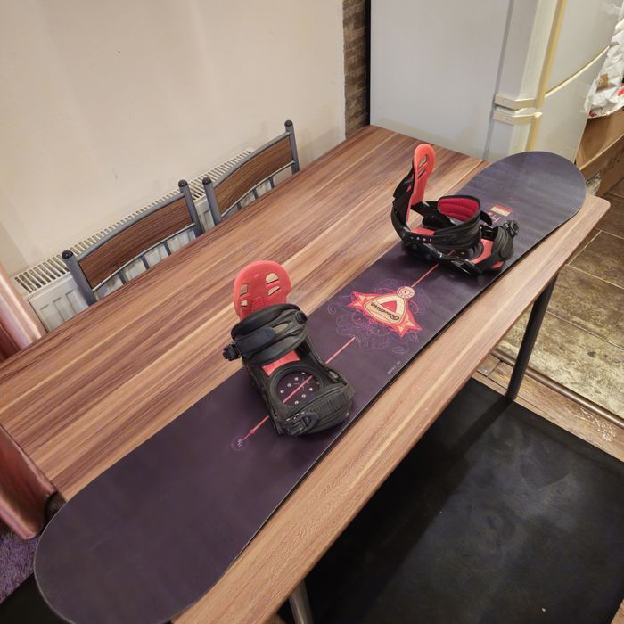 Placa Snowboard Redline Optin 158 cu Legaturi Crazy Creek Marime M/L