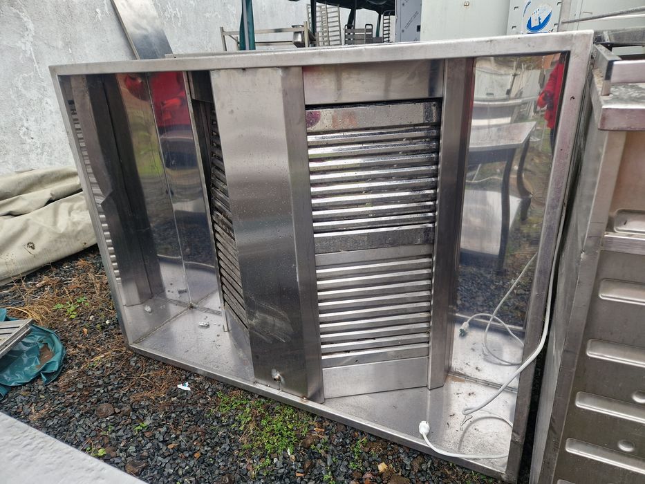Hota inox gros cu filtre inox, de perete sau centrala