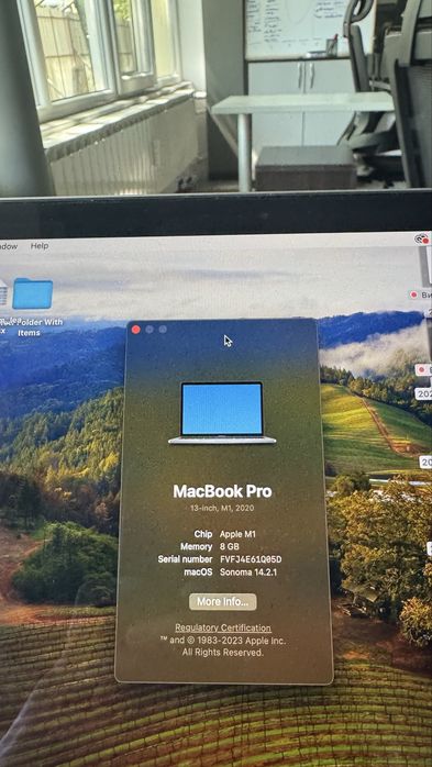 Macbook Pro M1 chip 13inch