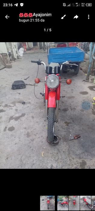 Minsk mototsikl baloni yangi