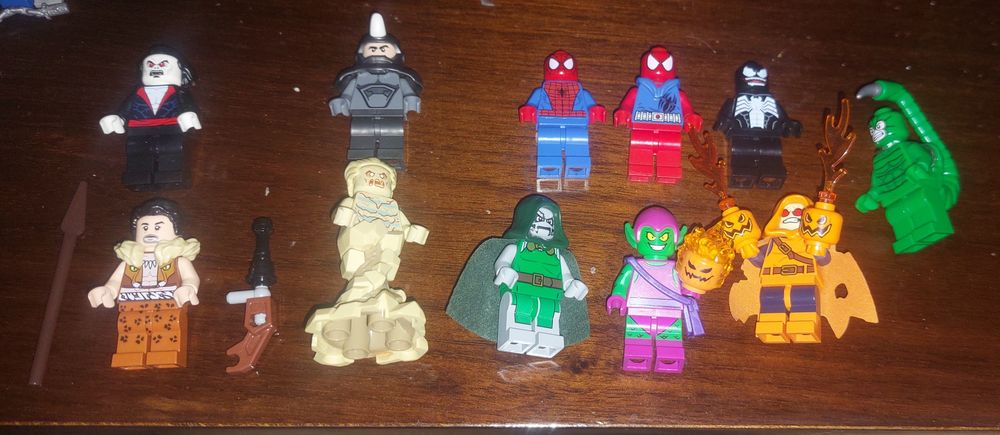 Lego marvel minifigures