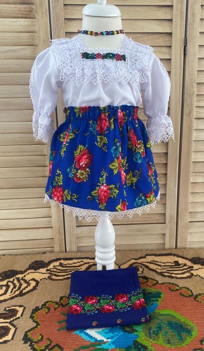 Costum popular fete complet de Maramures!