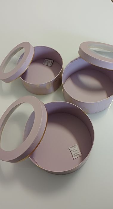 Set cutii cu fereastra