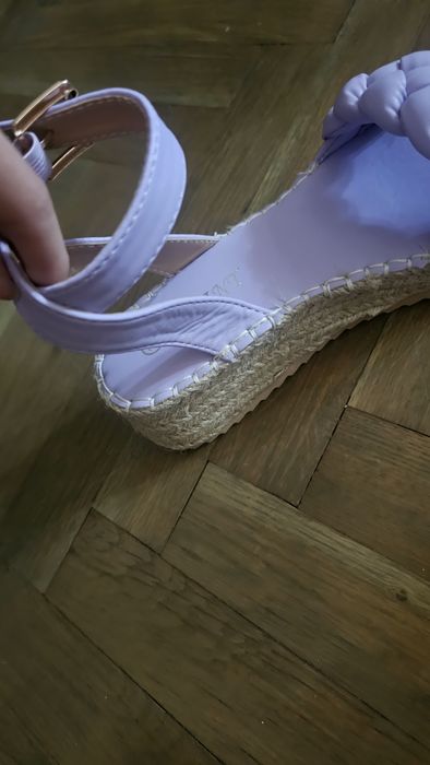 Дамски сандали на платформа, 35 номер