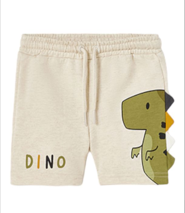 Детски комплект Mayoral – тениска и къси панталони с динозавър