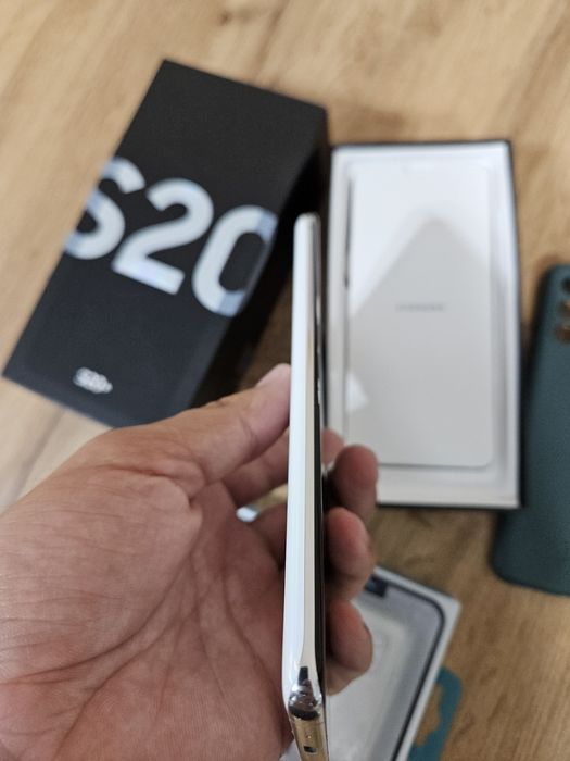Samsung Galaxy S20 Plus , Dual SIM, 8GB RAM, 128GB, 5G, Cloud White
