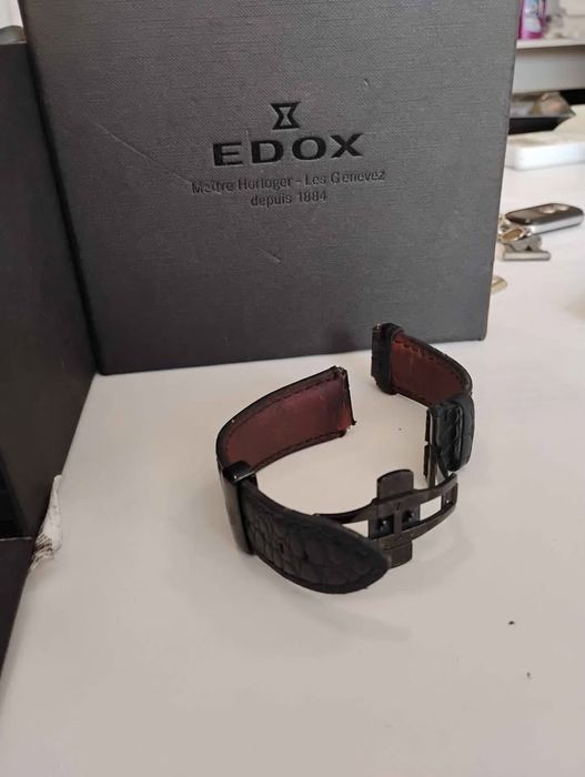 Edox Delfin 10107 Отлично Състояние + кутия + каишка