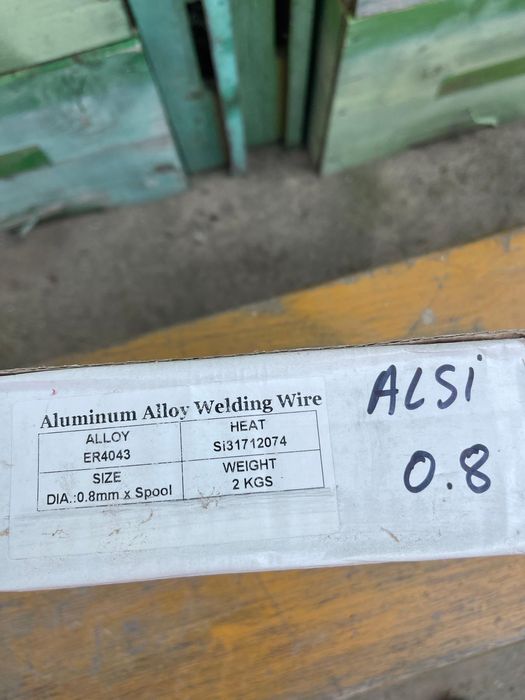 Sârmă sudură 0.8 aluminiu,inox