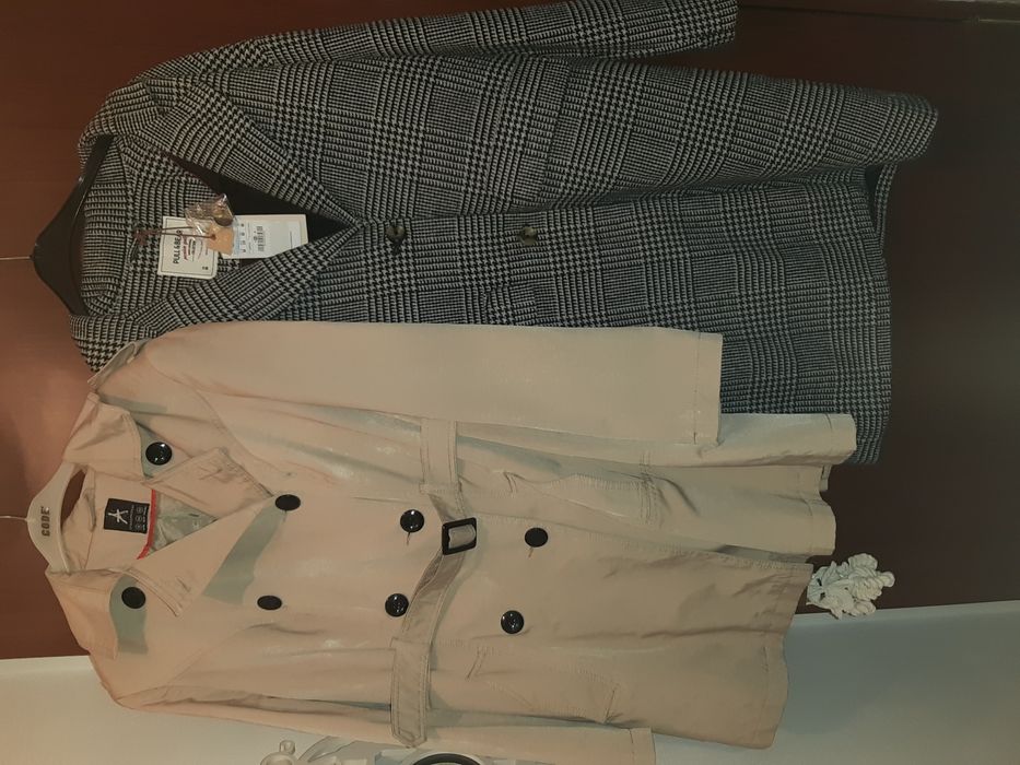 Trench si palton pull&bear model oversizes