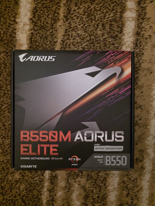 Placa de baza Aorus elit B550M v1