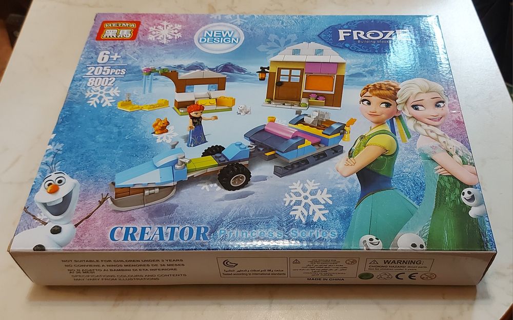 Детска занимателна игра FROZE Building Blocks