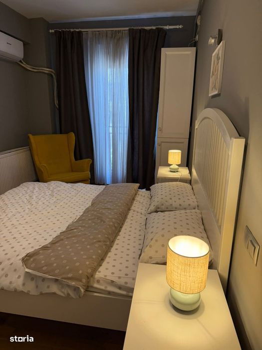 Apartament 2 dormitoare | 1 baie | 1 bucatarie | balcon | zona Central