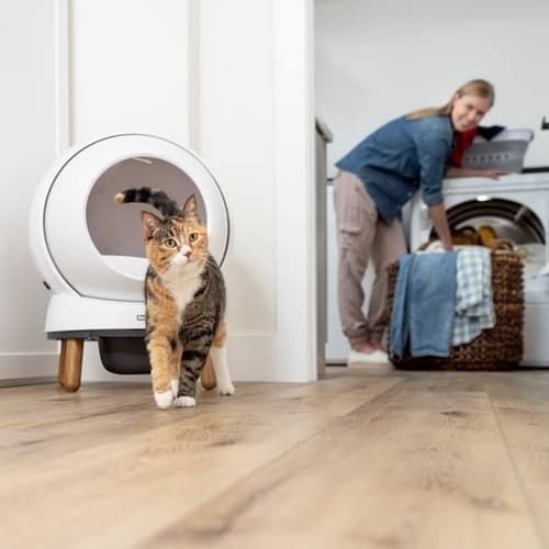 Litieră Automată Inteligentă PetSafe (Model Robot cu picioare) - Nouă/Testată