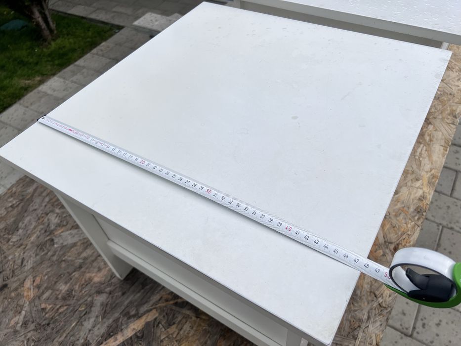Set de 2 noptiere din mdf vopsit
