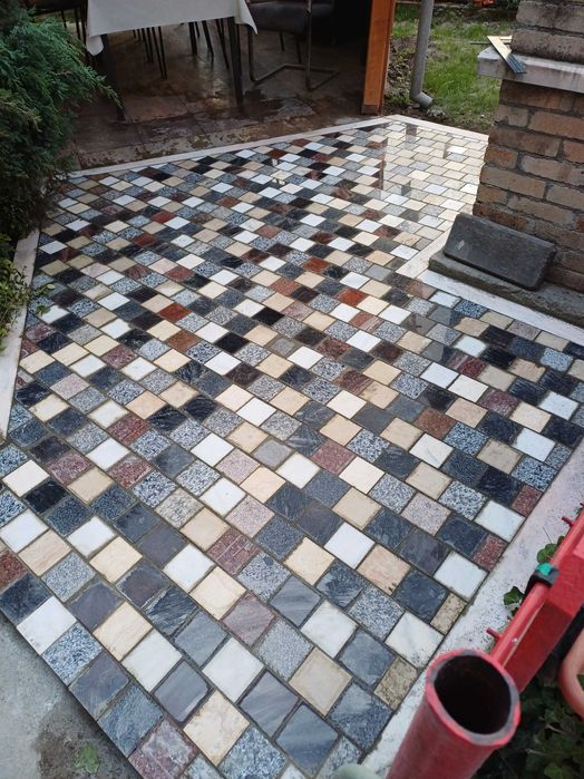 Pavaj exterior marmura ,granit