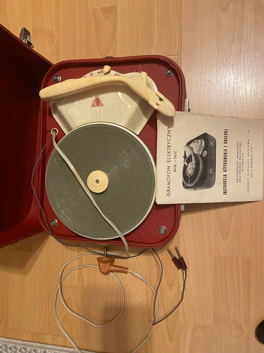 Gramofon/ Pick-up-Fonica WGE-56/C – vintage PRL