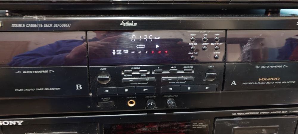 Casetofoane deck Grindina,Sherwood și amplificator JVC