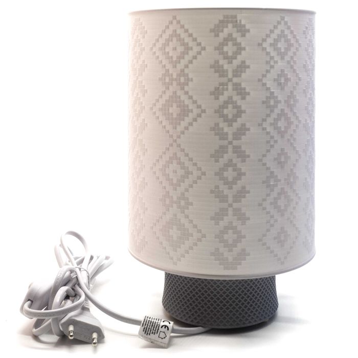 Lampa moderna, printata 3D, model traditional romanesc – Design unic