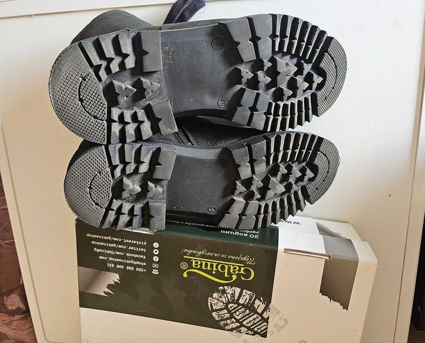 Дамски боти от естетвена кожа