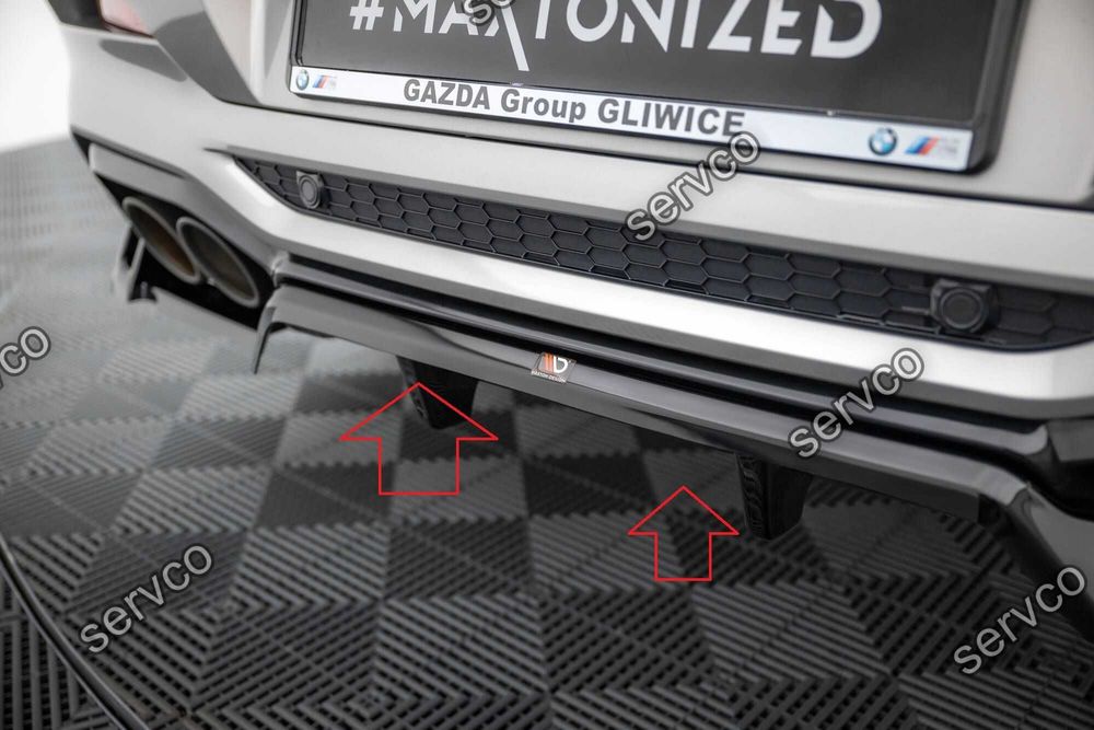 Pachet Set Splitter Exterior Lip Prelungiri Body kit tuning Bmw X4 M F98 2019-2021 v1 - Maxton Design