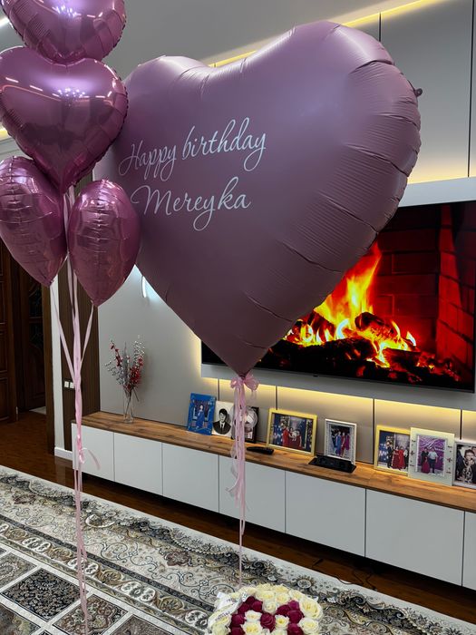 Гигант шар сердечко