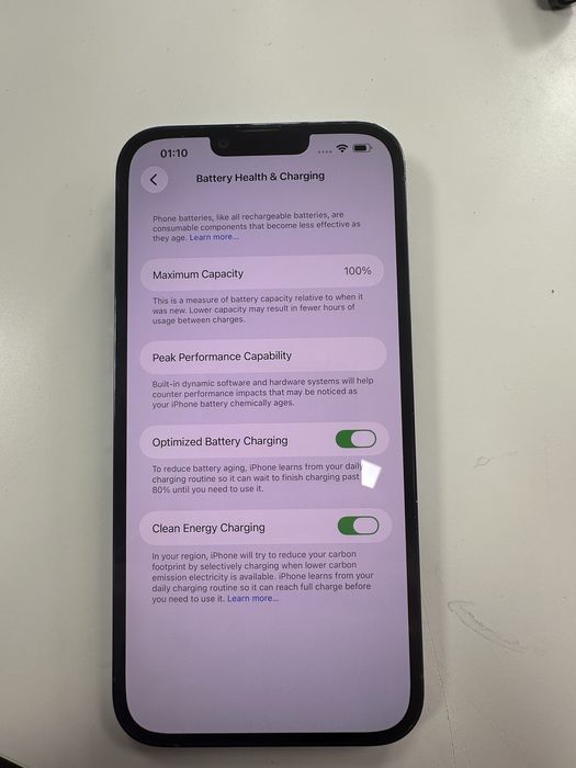 Iphone 13 pro max blue 256gb