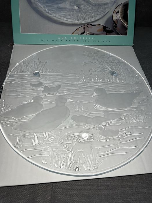 Platou tort cristal Design Botticelli — în cutie originală