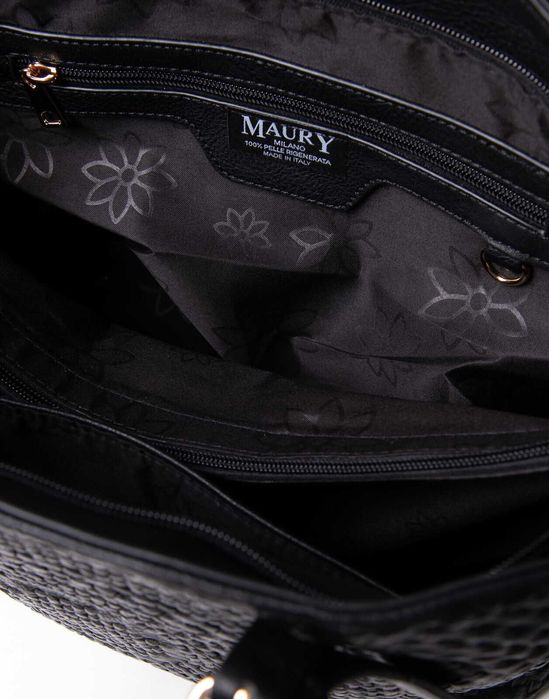 Маркова италианска чанта Maury от 100% регенерирана кожа