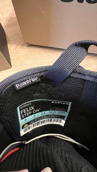 Set Legaturi + Boots Burton Step On Femei