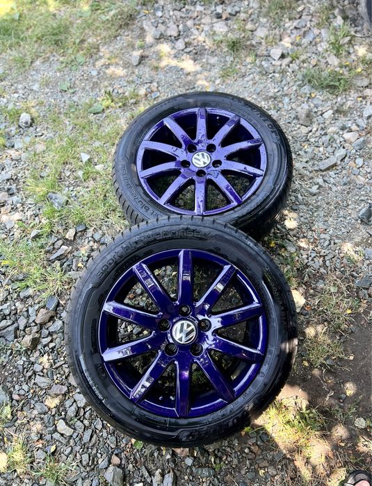 Jante+ Anvelope 5x112 VW R  Passat Golf