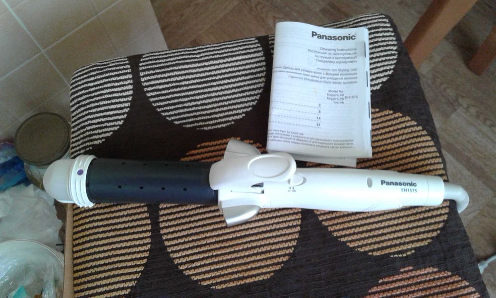 Плойка для укладки волос  "Panasonic" 2 в 1