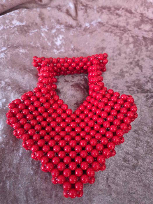 Geanta de ocazie handmade ,de dimensiuni mici,potrivita si pentru fetite