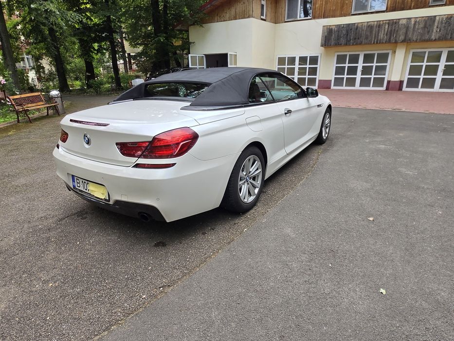 BMW 640d x-drive cabrio, pachet M ( F12 - aug. 2013 )