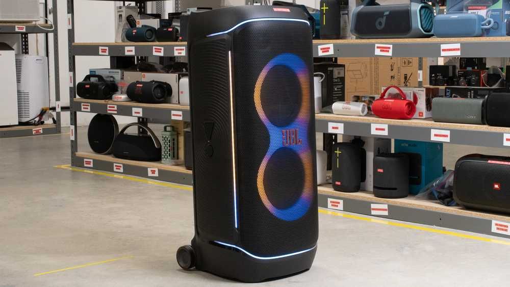 Най-добра Цена Нова с 2г Гаранция Безкабелна Безжична Bluetooth Аудио Система Тонколона JBL PartyBox 720