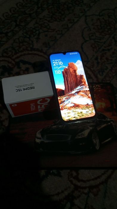 Redmi 15 c 128 gb mint green