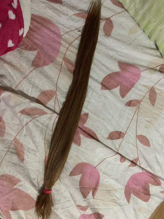 100 Кератинови кичури необработени косата е 100 грама