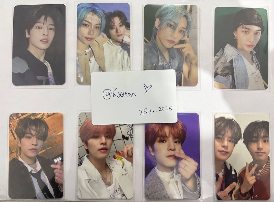 официальные карты stray kids kpop