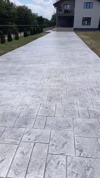 Beton amprentat Olt