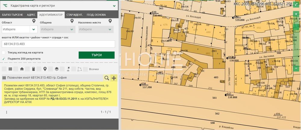 Продава се Парцел в София, Център - 1500 кв.м за 1334 €/кв.м - Снимка #9