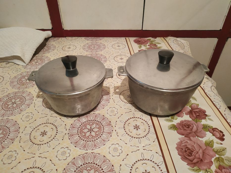 Казан из пищевого дюралюминия СССР на 2 литра новый.